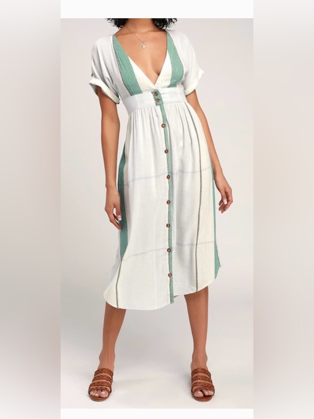 O'Neill midi  V-Neck dress